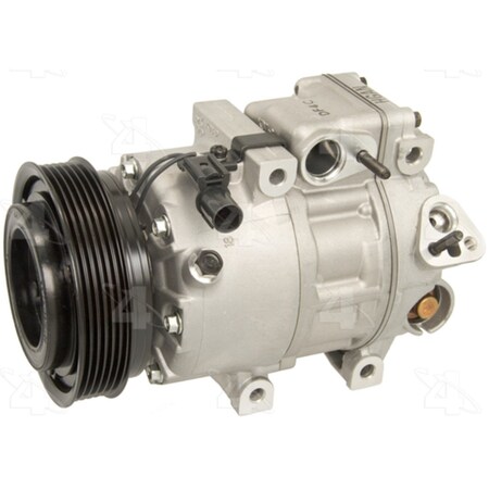Four Seasons Hyun:New Denso Vs18M W/Clutch New Compressor, 68313 68313